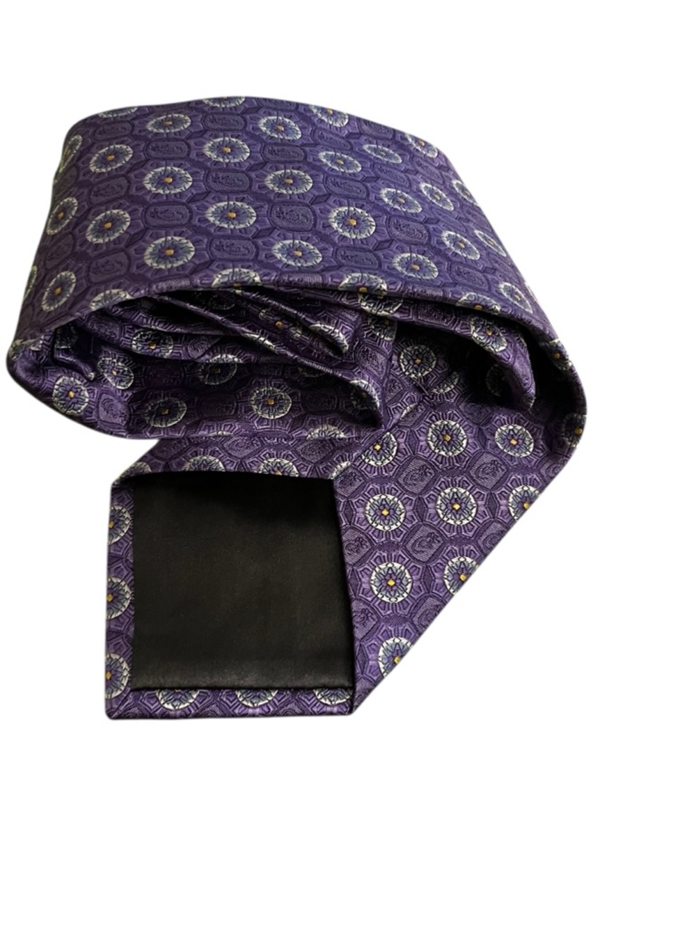 Chick Fil A Crabtree Valley Tie Purple paisley Chick-fil-A - Picture 3 of 4